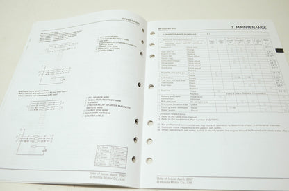 Honda BF25D BF30D Shop Manual Supplement