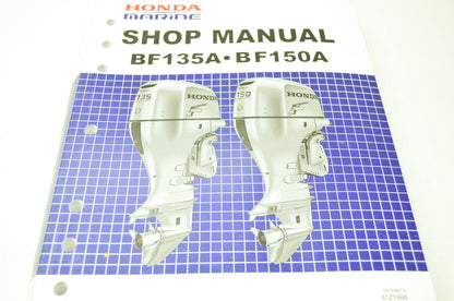 OEM Honda 61ZY600 Service Manual BF135A/150A