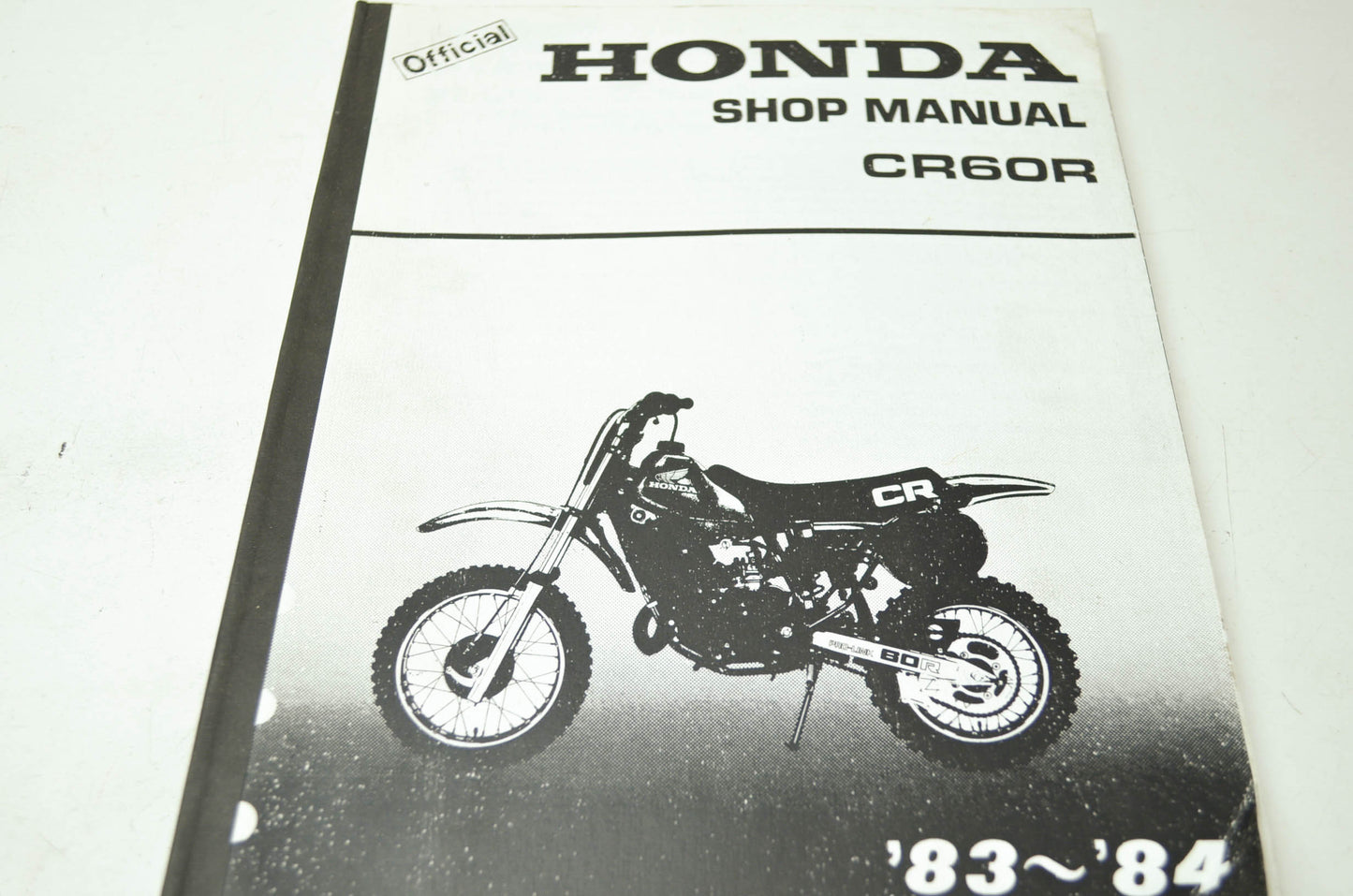 OEM Honda 61GF501 CR60R'83-'84 Service Manual