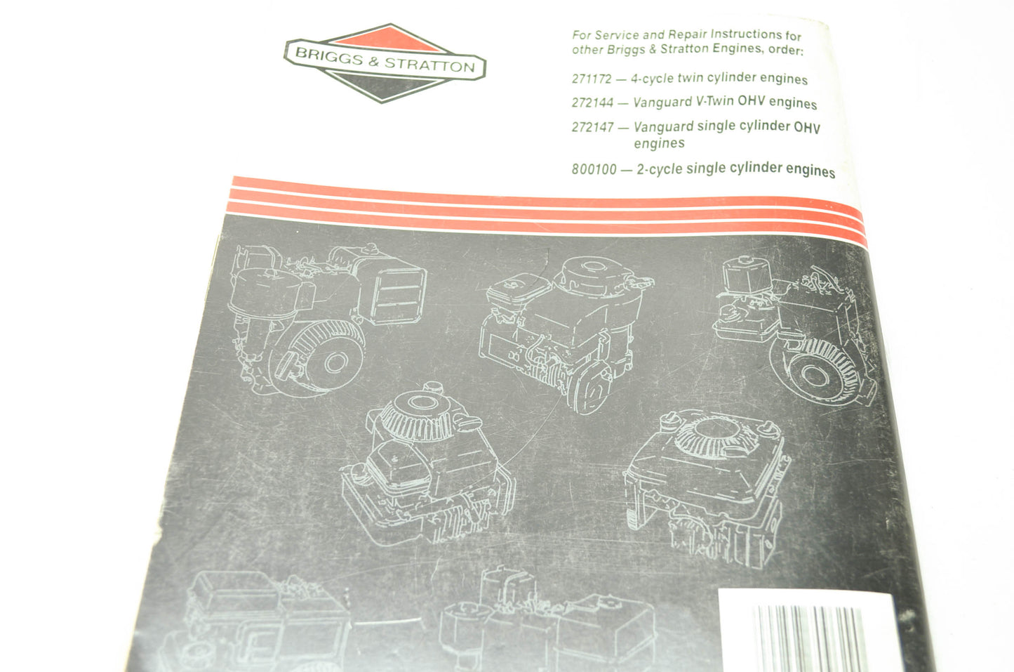 Briggs & Stratton Service/Repair Manual 4-Cycle Engines