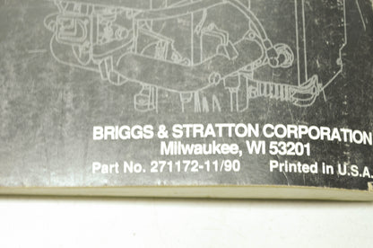 Briggs & Stratton Service/Repair Manual 'L' Head Engines