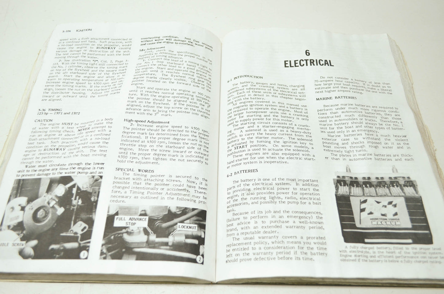 Johnson/Evinrude Outboard 58-72 50HP-125HP TuneUp Repair Manual