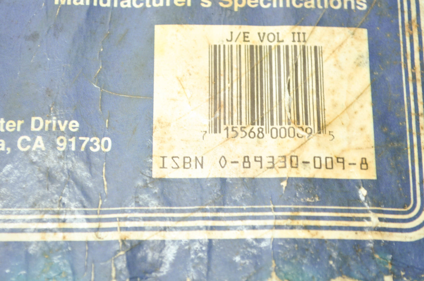 Johnson/Evinrude Outboard 58-72 50HP-125HP TuneUp Repair Manual