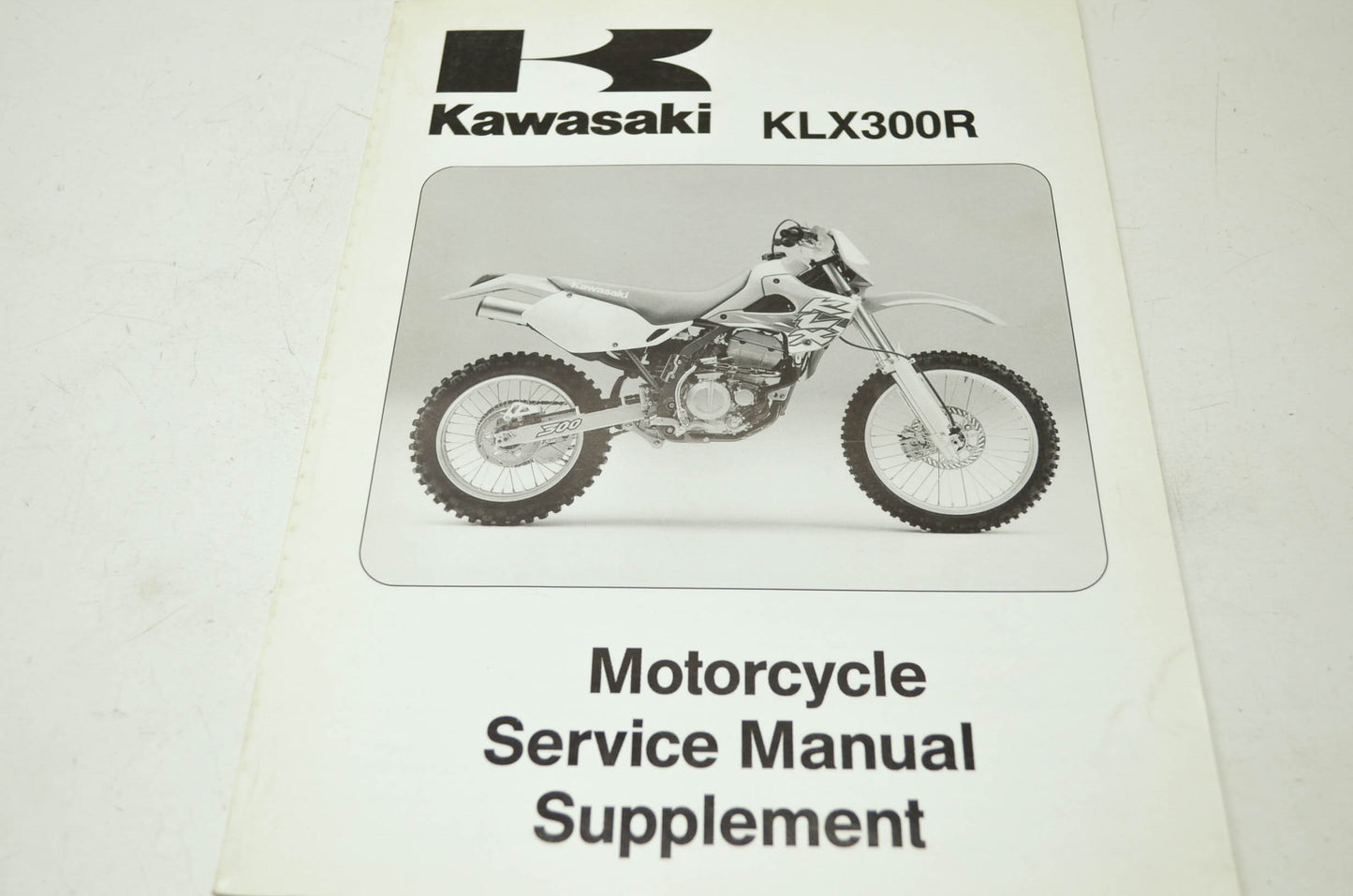OEM Kawasaki 99924-1200-51 Service Manual Supplement KLX300A