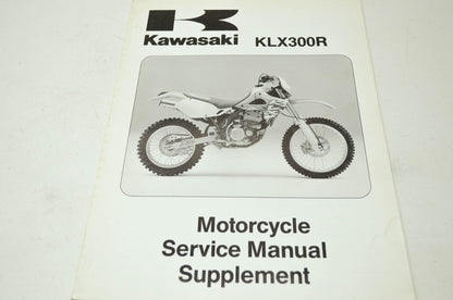 OEM Kawasaki 99924-1200-51 Service Manual Supplement KLX300A