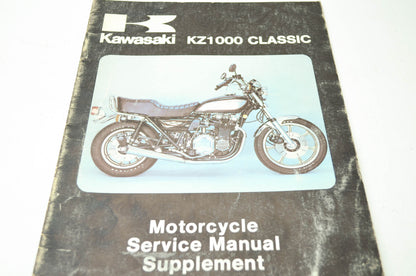 OEM Kawasaki 99963-0035-02 Service Manual Supplement KZ1000G1