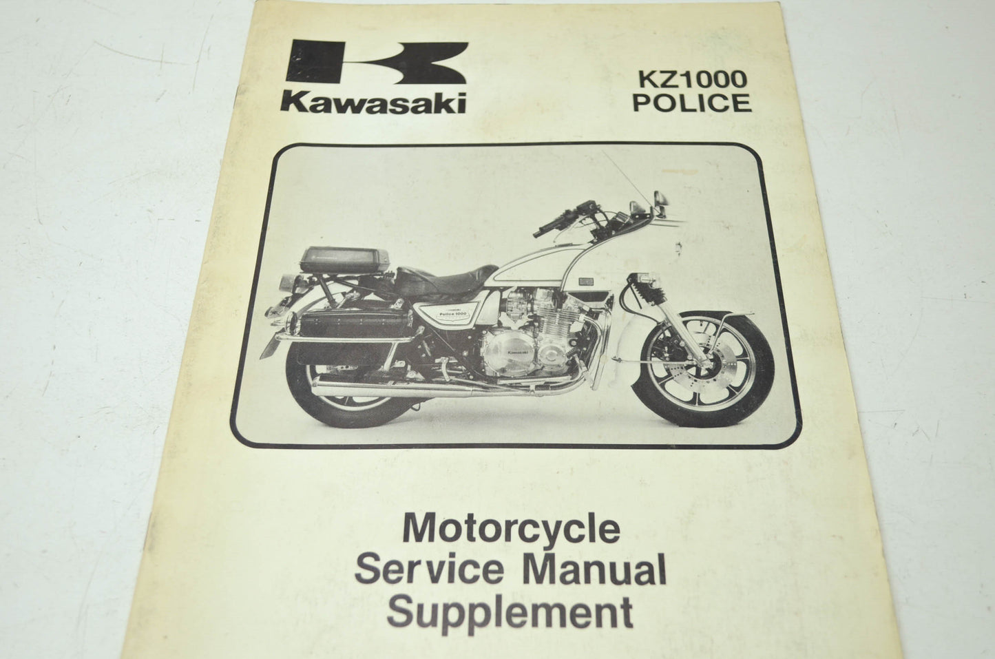 OEM Kawasaki 99963-0056-01 Service Manual Supplement KZ1000P