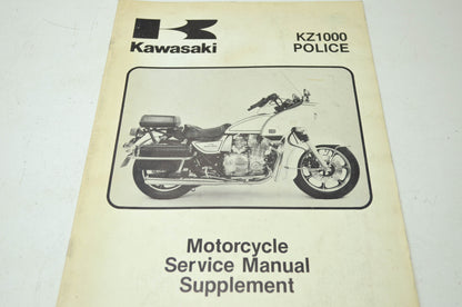OEM Kawasaki 99963-0056-01 Service Manual Supplement KZ1000P