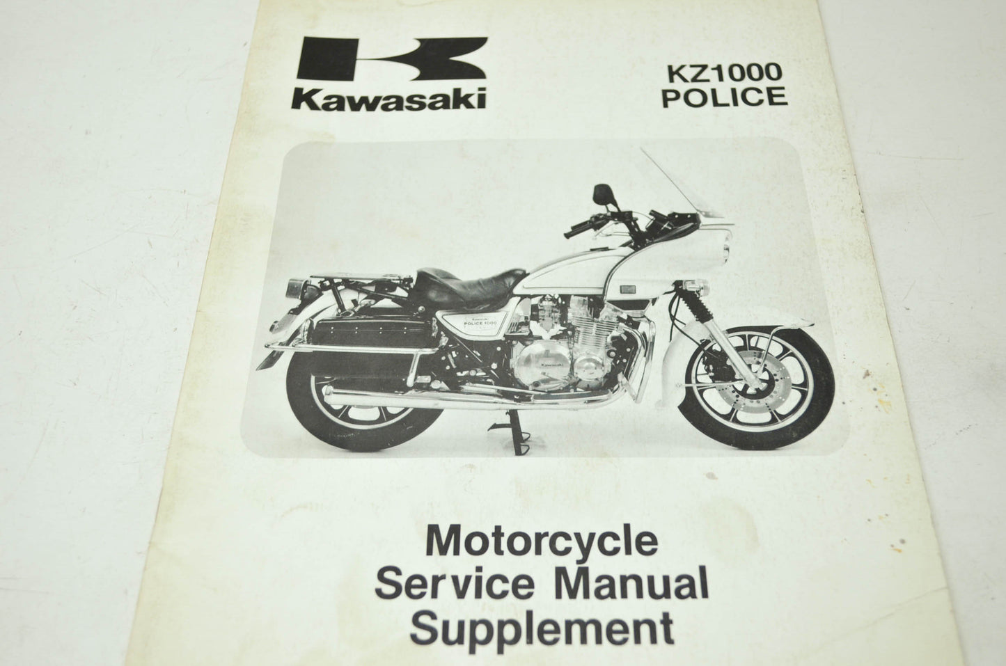 OEM Kawasaki 99963-0060-01 Service Manual Supplement KZ1000P
