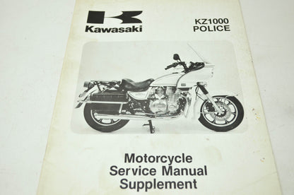 OEM Kawasaki 99963-0060-01 Service Manual Supplement KZ1000P