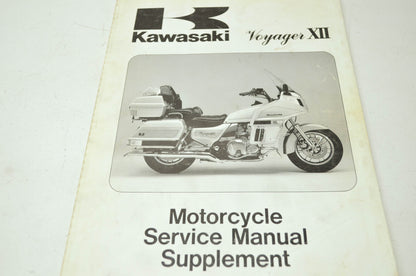 OEM Kawasaki 99924-1089-54 Service Manual Supplement ZG1200B