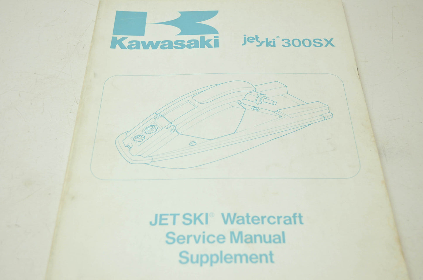 OEM Kawasaki 99924-1070-51 Service Manual Supplement JS300A1