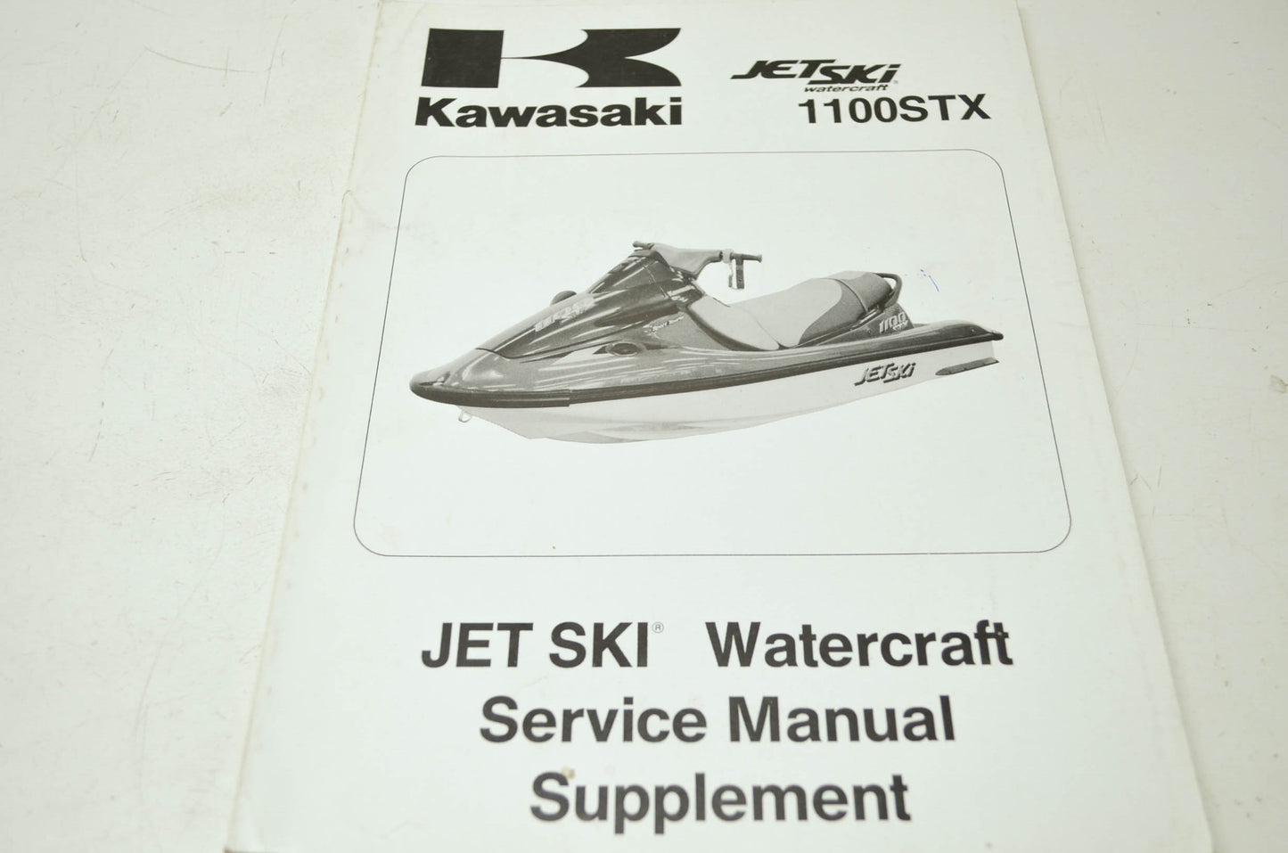 OEM Kawasaki 99924-1203-51 Service Manual Supplement JT1100A