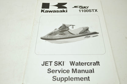 OEM Kawasaki 99924-1203-51 Service Manual Supplement JT1100A