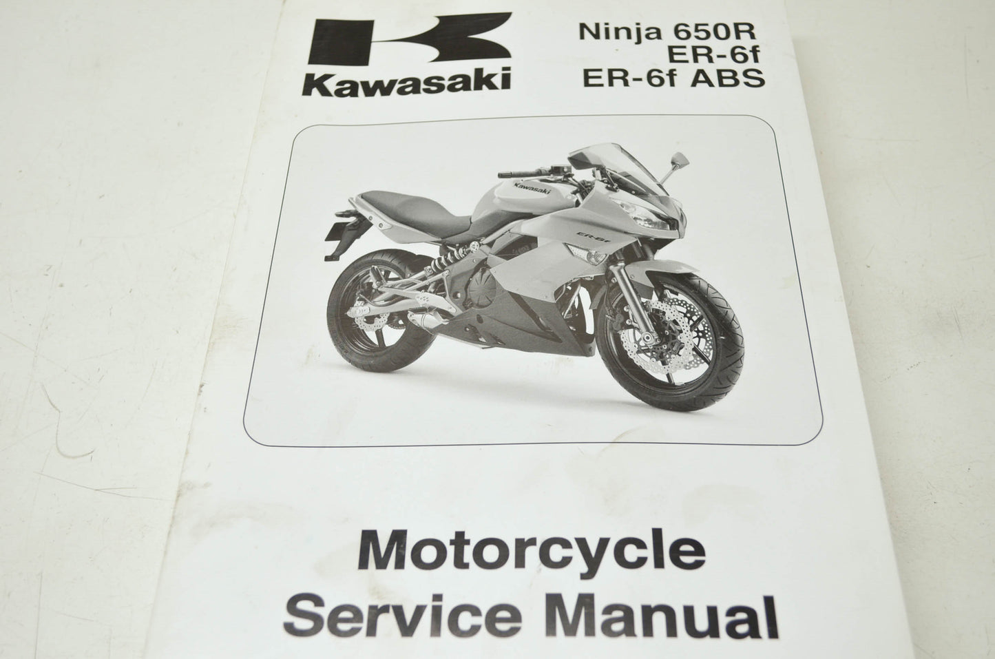 OEM Kawasaki 99924-1419-01 Service Manual EX650C