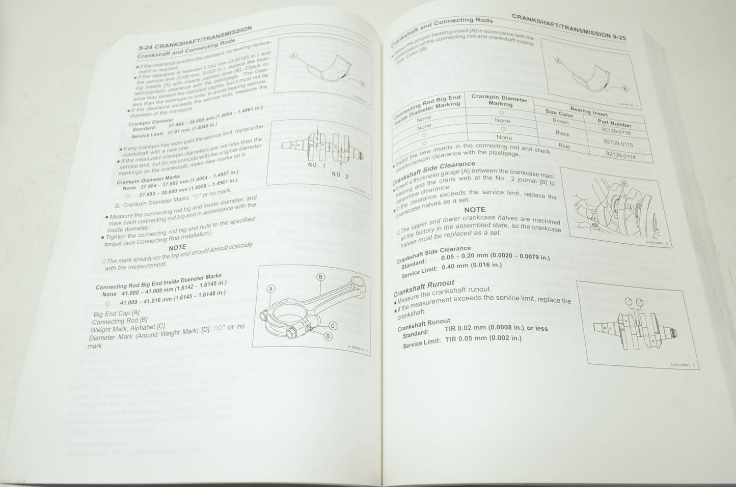 OEM Kawasaki 99924-1419-01 Service Manual EX650C