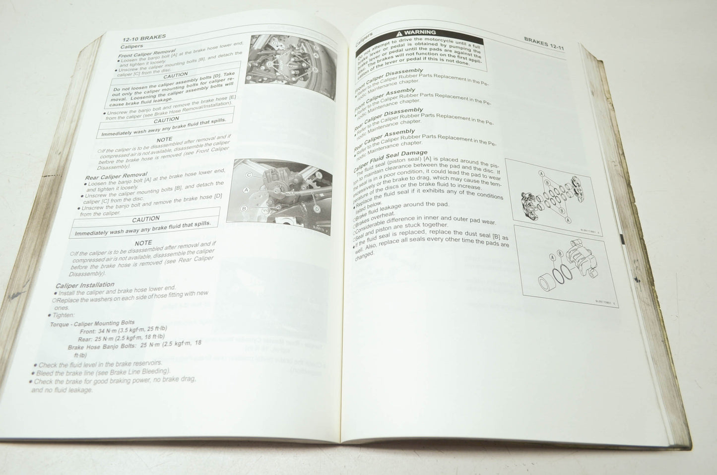 OEM Kawasaki 99924-1382-01 Service Manual ZX600P