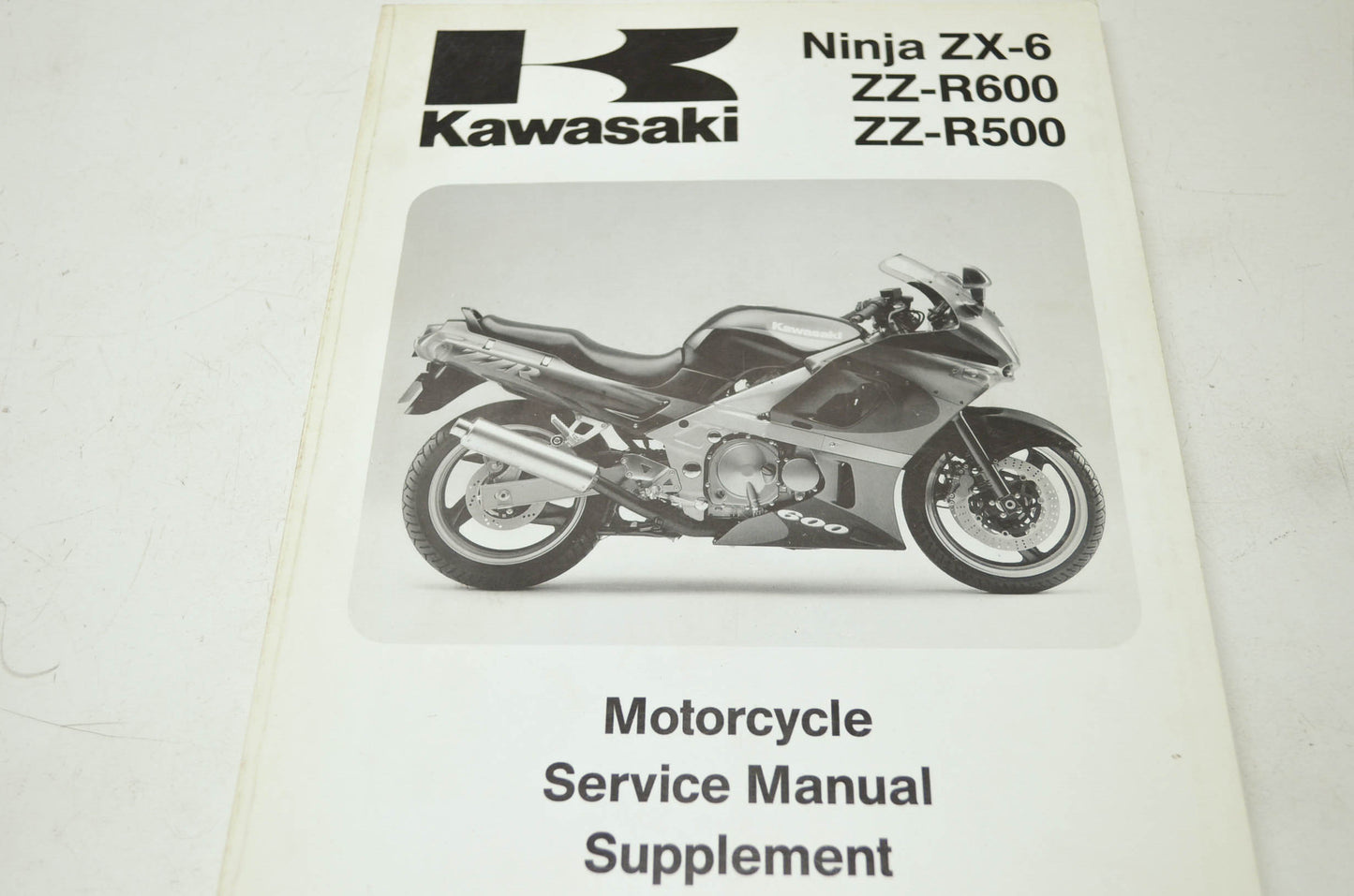 OEM Kawasaki 99924-1161-51 Service Manual Supplement ZX600E