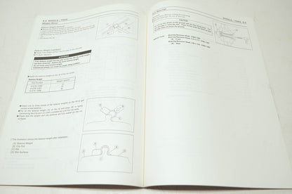 OEM Kawasaki 99924-1161-51 Service Manual Supplement ZX600E