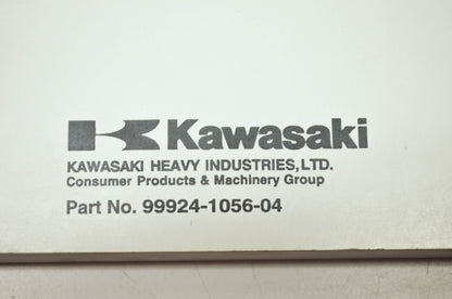 OEM Kawasaki 99924-1056-04 Service Manual BASE EN/EX 450/500