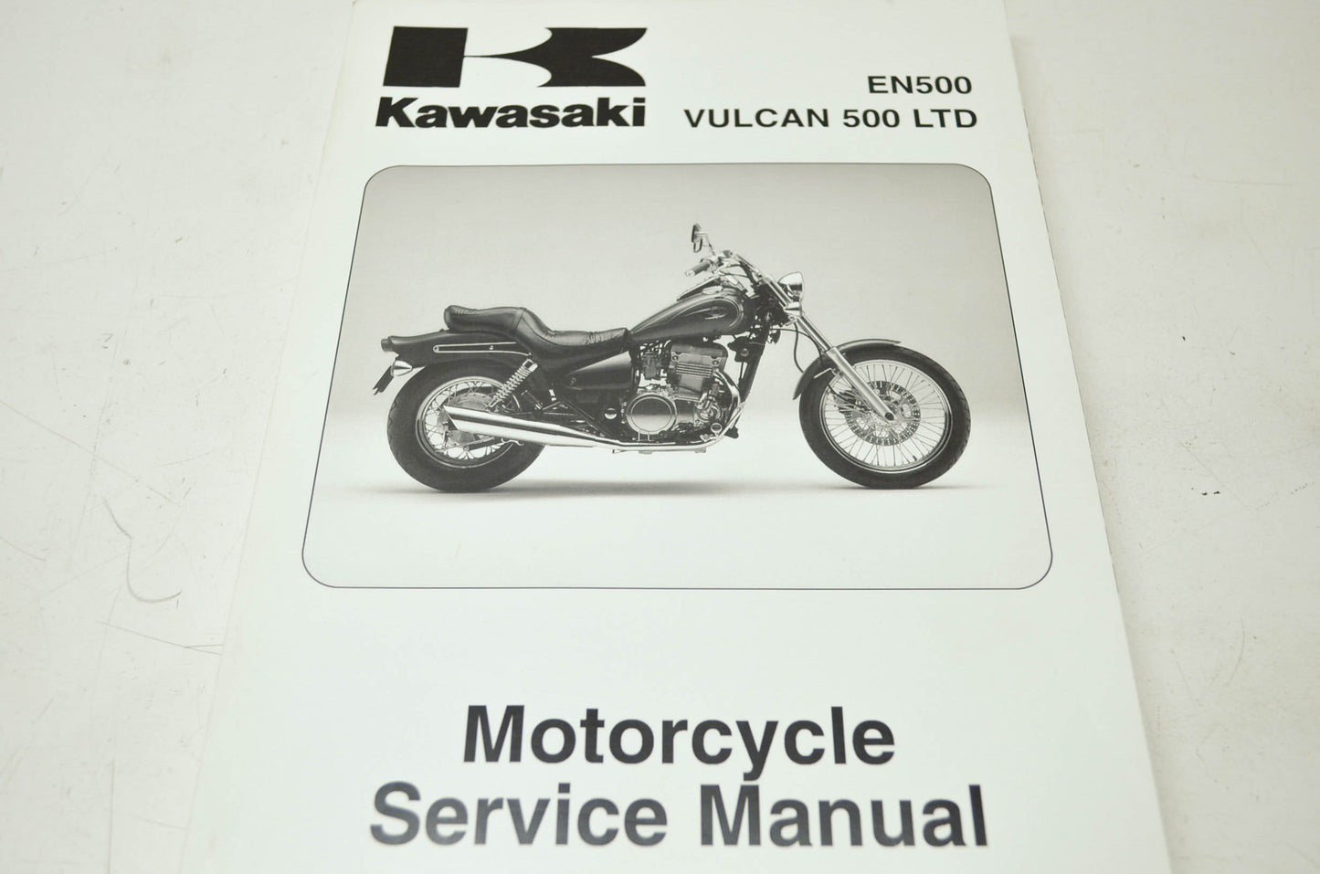 OEM Kawasaki 99924-1194-12 Service Manual EN500C
