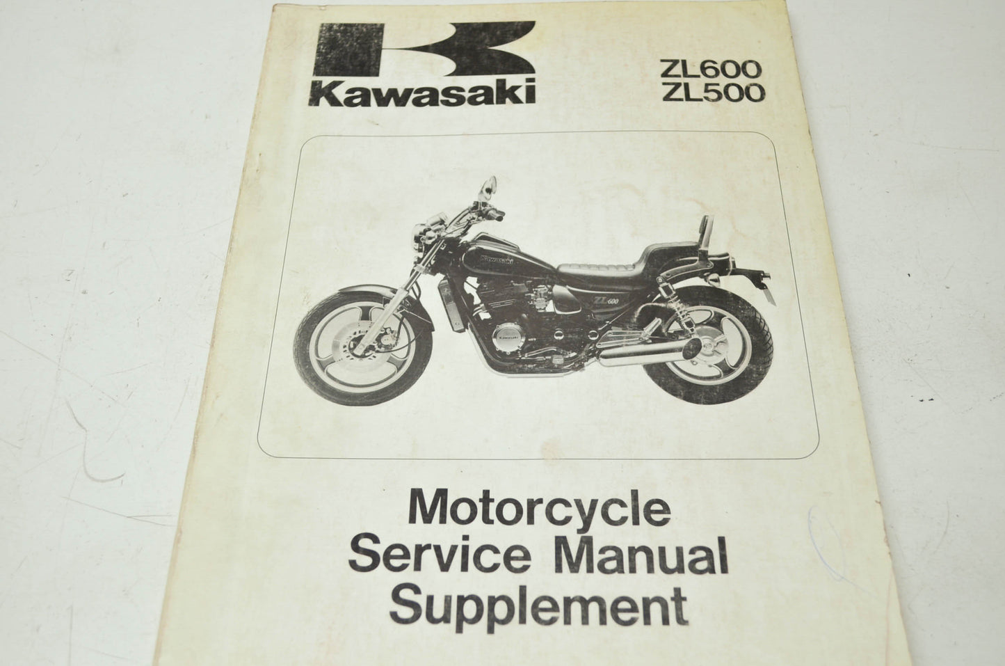 OEM Kawasaki 99924-1073-51 Service Manual Supplement ZL600A