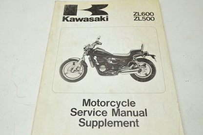 OEM Kawasaki 99924-1073-51 Service Manual Supplement ZL600A