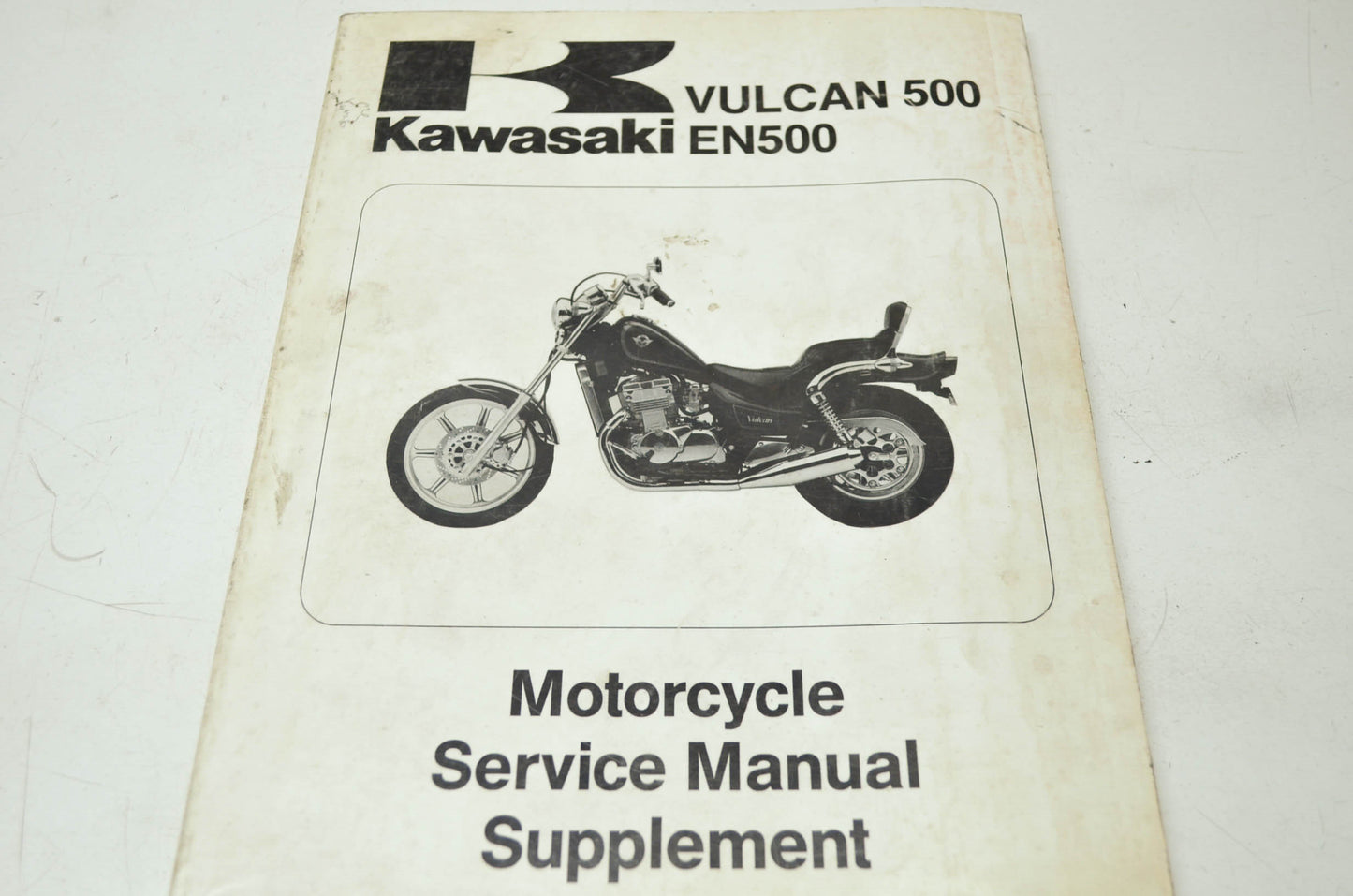OEM Kawasaki 99924-1125-51 Service Manual Supplement EN500A