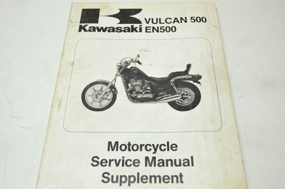 OEM Kawasaki 99924-1125-51 Service Manual Supplement EN500A