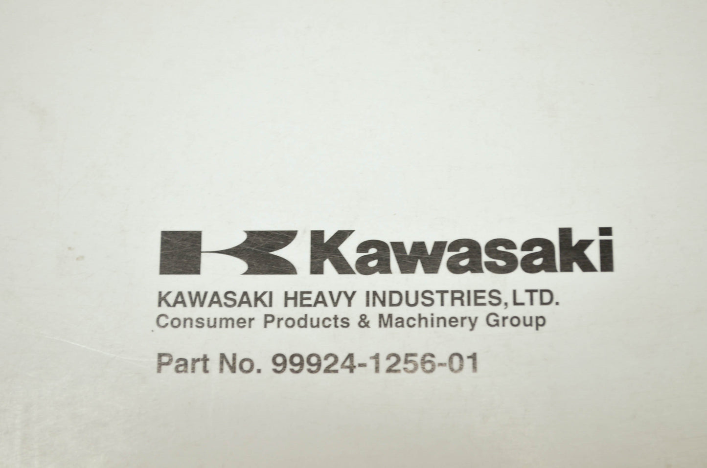 OEM Kawasaki 99924-1256-01 Service Manual JT1100