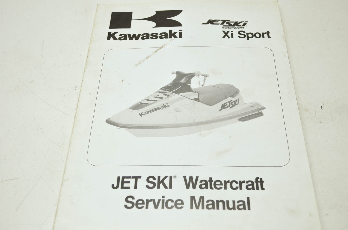 OEM Kawasaki 99924-1222-01 Service Manual JH750G1