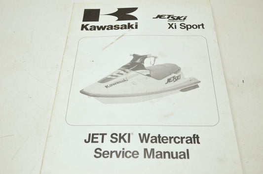 OEM Kawasaki 99924-1222-01 Service Manual JH750G1