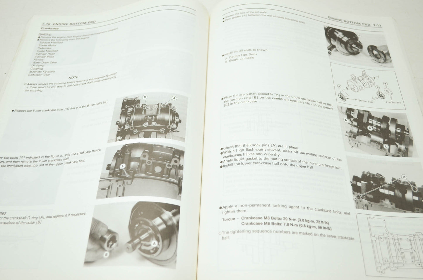 OEM Kawasaki 99924-1222-01 Service Manual JH750G1