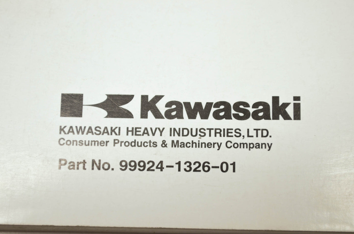 OEM Kawasaki 99924-1326-01 Service Manual JT1200-C1