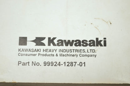 OEM Kawasaki 99924-1287-01 Service Manual JT1200A