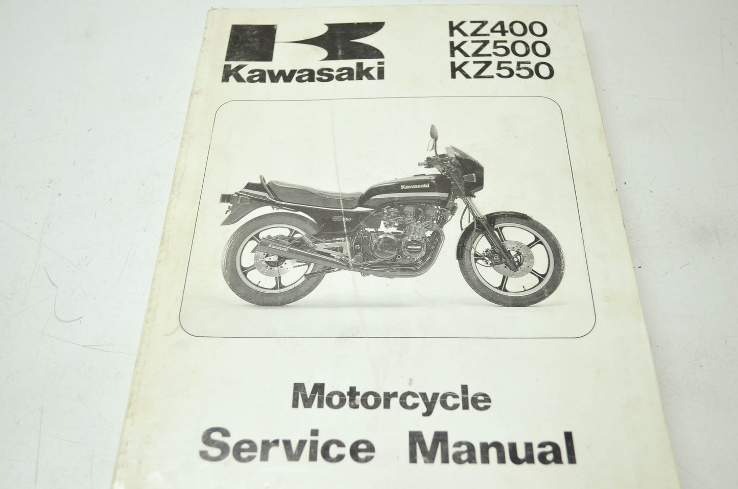 OEM Kawasaki 99924-1018-06 Service Manual KZ550A/C/D/H