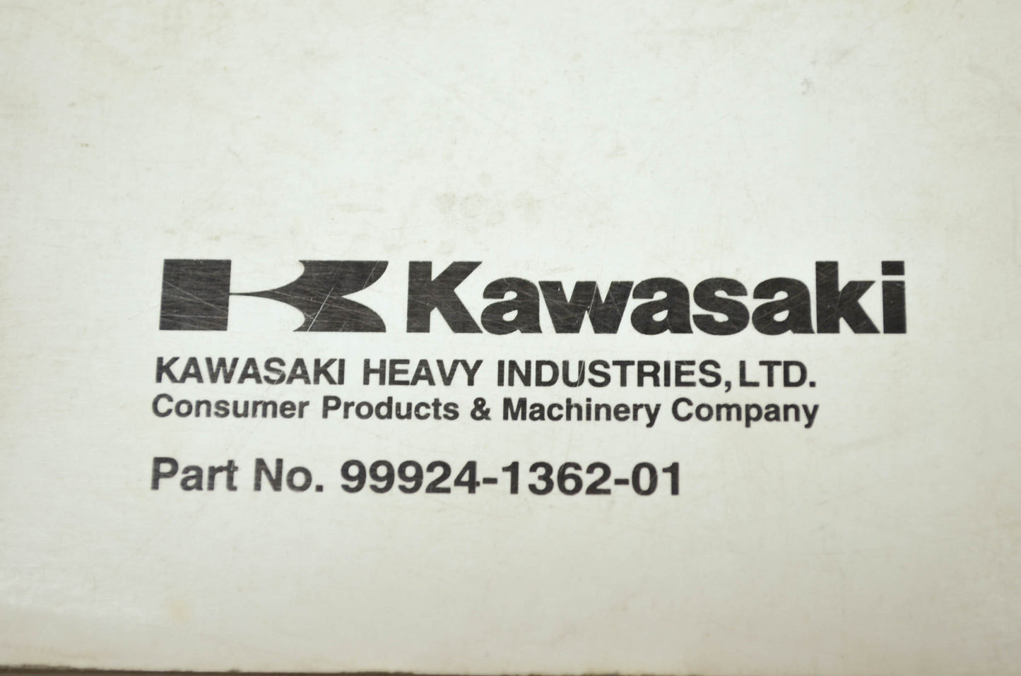 OEM Kawasaki 99924-1362-01 Service Manual ZX1400A/B