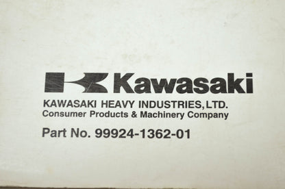 OEM Kawasaki 99924-1362-01 Service Manual ZX1400A/B
