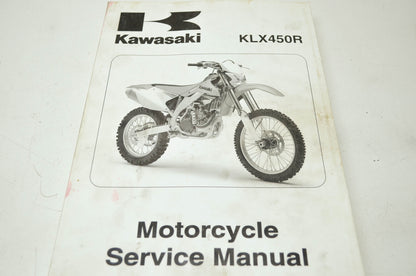 OEM Kawasaki 99924-1385-01 Service Manual KLX450A