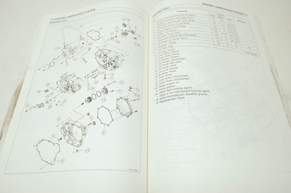 OEM Kawasaki 99924-1385-01 Service Manual KLX450A