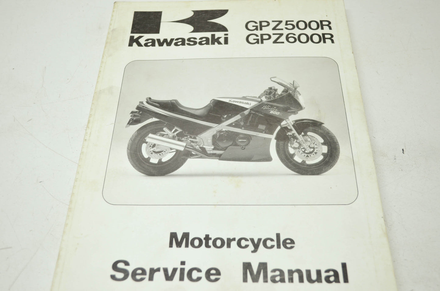 OEM Kawasaki 99924-1055-04 Service Manual ZX600-C