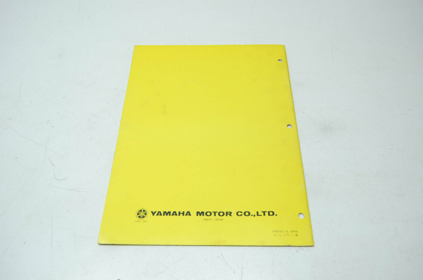 Yamaha XS750E Supplementary Service Manual