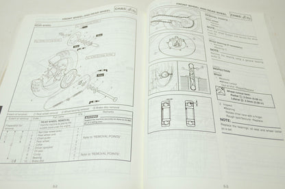 OEM Yamaha LIT-11626-14-36 YZ125N1 Owner's/Service Manual