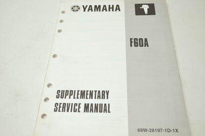 OEM Yamaha LIT-18616-02-41 Service Manual Supplement 2002 LST1200A(A-A)