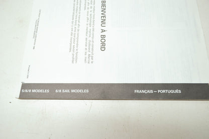 OMC Johnson Outboards Models 5/6/8 Manual (Francis, Portuguese, EspaÃƒÆ’Ã†â€™Ãƒ