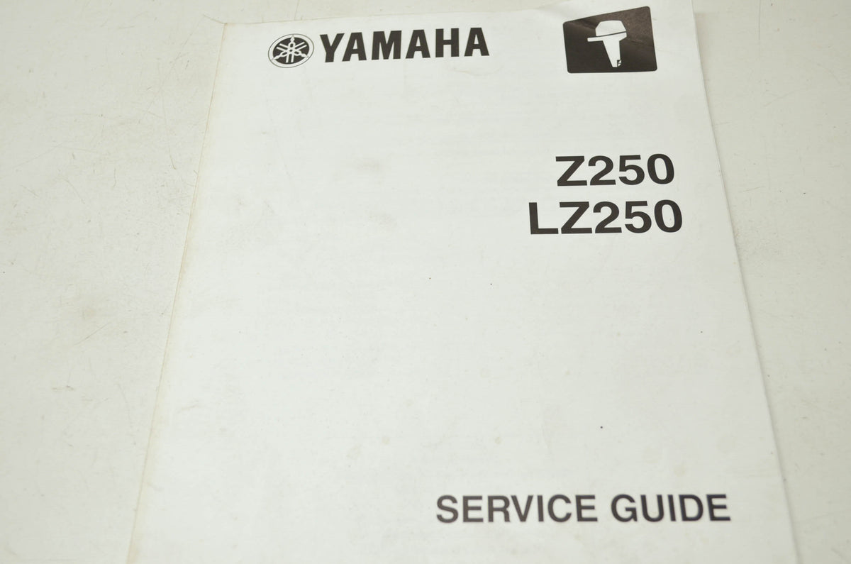 OEM Yamaha 90894-62941-59 Z250 LZ250 Service Guide