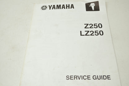 OEM Yamaha 90894-62941-59 Z250 LZ250 Service Guide