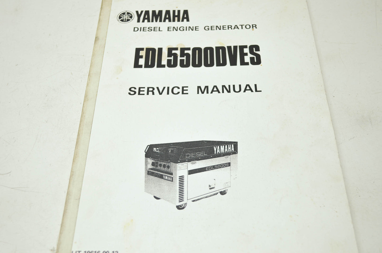 Yamaha EDL5500DVES Diesel Engine Generator Service Manual