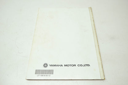 Yamaha EDL5500DVES Diesel Engine Generator Service Manual