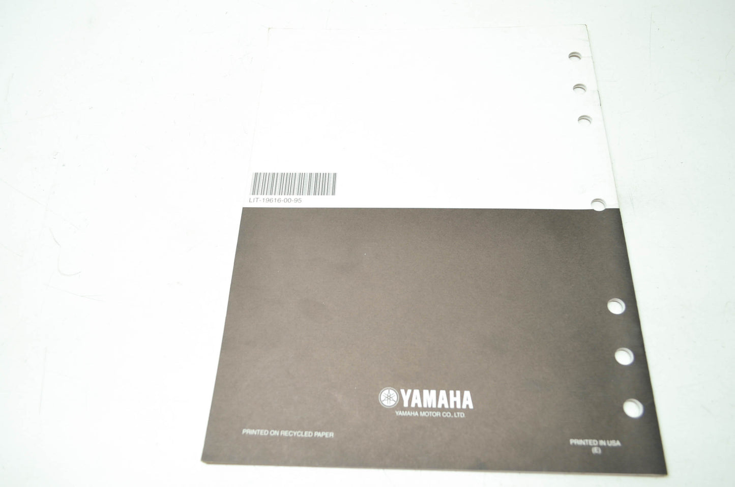 Yamaha EF5200DE YG5200D Supplementary Service Manual
